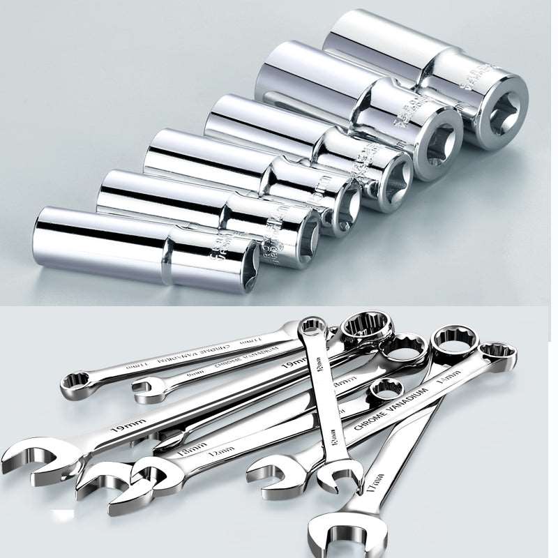 Auto repair tool ratchet quick socket wrench set - J&J Detailing Services  