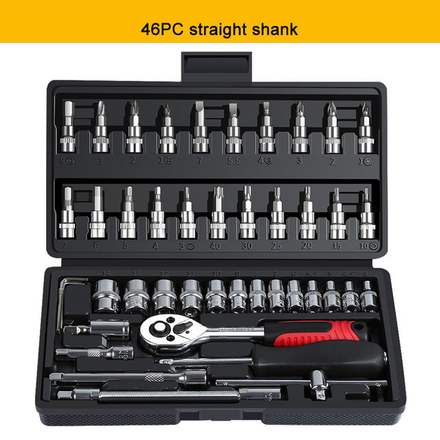 Auto repair tool ratchet quick socket wrench set - J&J Detailing Services  