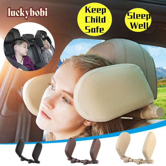 Car Seat Headrest Pillow Travel Rest Neck Pillow Support Solution For Kids Pillow And Adults Auto Seat Head Cushion Car Pillow - J&J Detailing Services  