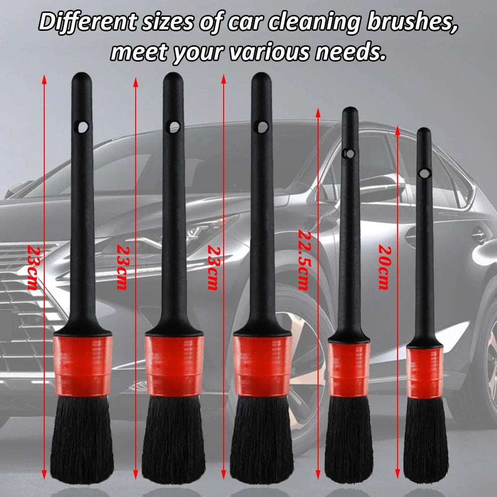 New Car Detail Kit Scrubber Drill  Brush Set Air Conditioner Vents Towel Polisher Kit - J&J Detailing Services  