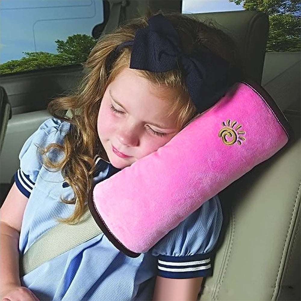 Baby Pillow Car Safety Belt & Seat Sleep Positioner Protect Shoulder Pad Adjust Vehicle Seat Cushion for Kids Baby Playpens - J&J Detailing Services  